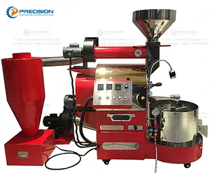 PRECISION E&M Cocoa peanut roaster machine for home personal coffee bean roaster machine popcorn machine for coffee roasting