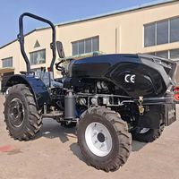 Meistverkaufter 50 PS Pflugtraktor für Kommunal-, Garten-, Obstgarten- und Bergnutzung, Diesel-Rotations-Traktor mit Anbaugeräten