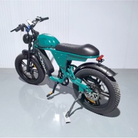 Vélo Électrique Hybride Tout-Terrain à Suspension Intégrale 500W-1000W VTT Rétro Moteur Arrière en Alliage d'Aluminium 7 Vitesses EU NL