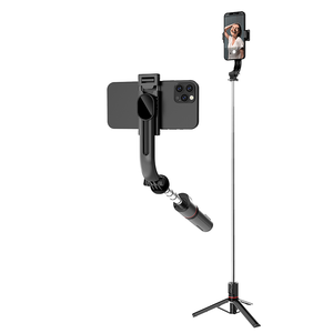 TOKQI-L13 Palo Selfie Multifunción Extensible de Acero Inoxidable con Control Remoto Inalámbrico 6 en 1 - Product Image 1
