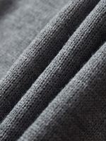 Mode décontracté hommes pull décontracté tricoté pull épais coréen Slim Fit haut col rond affaires automne et hiver Opp sac