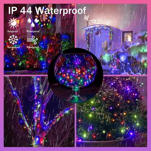 Multi-Color Copper Twinkling Christmas Lights with App Control for Outdoor Holiday <b>Decorative</b> <b>Lighting</b> - Product Image 5