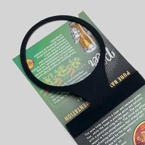 Tùy chỉnh Silicone đàn hồi Swing nhãn chai rượu móc áo có thể gập lại May <span class=keywords><strong>tag</strong></span> với độc đáo nút cổ chai thiết kế - Product Image 4