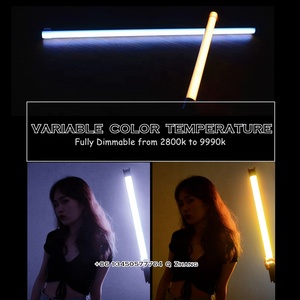 Yidoblo 20w 320pcs 2ft tubo de luz led RGB 5500k para cinematografía cineasta de vídeo de luz led bola de la cabeza incluido - Product Image 5