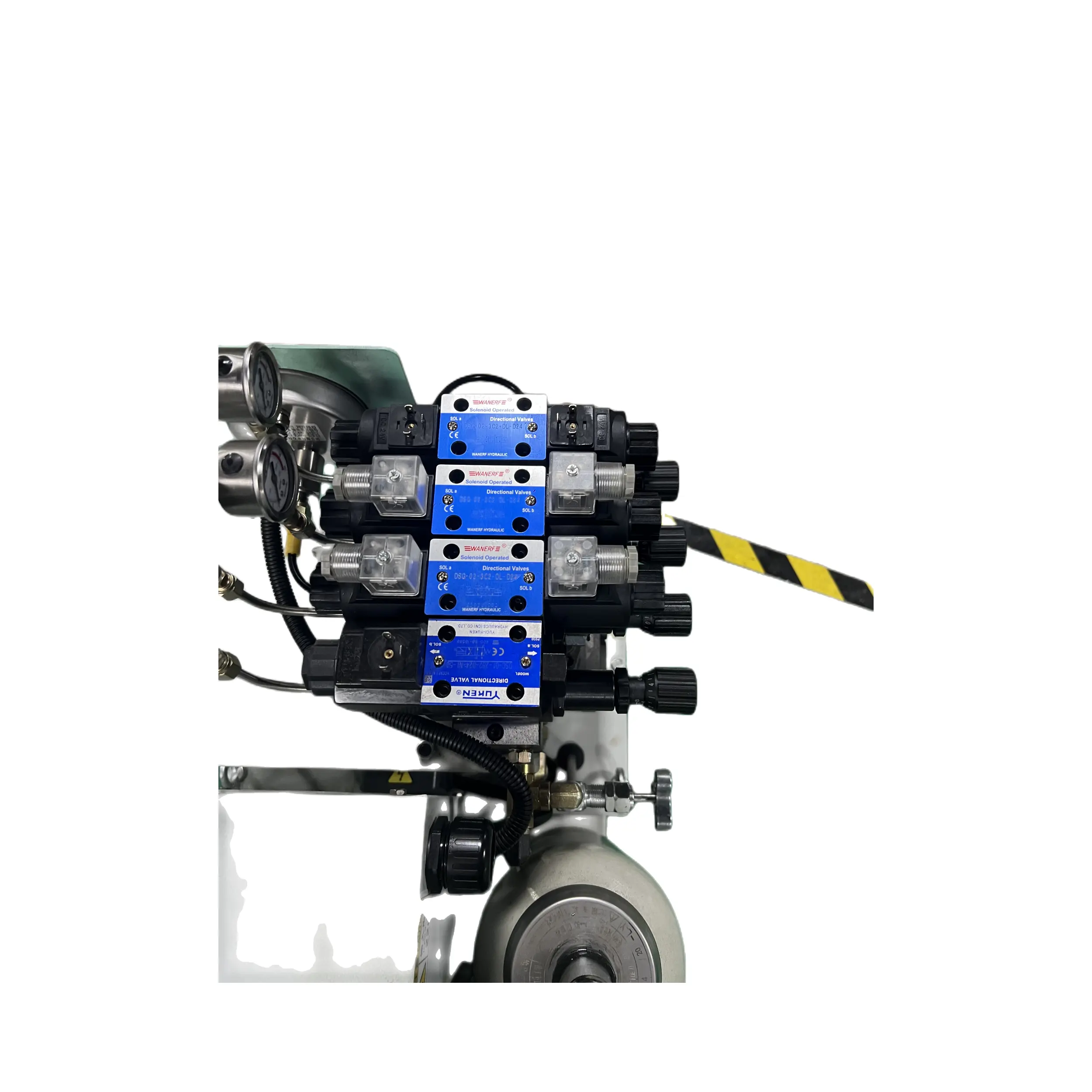 Double flow ultra-high pressure solenoid valve control non-standard hydraulic station can be designed and customized