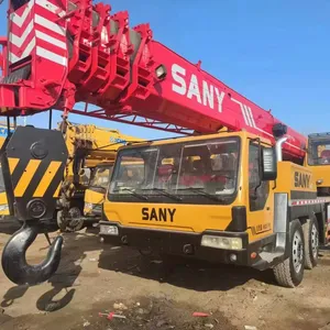 Çin san-y25 Ton ikinci el küçük hidrolik kol kaldırma vinç kamyon için orijinal durumda kullanılmış kamyonlu vinç satılık