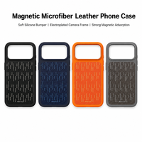Coque de téléphone en verre TPU avec chargement magnétique sans fil, antichoc, pailletée pour iPhone 16, fabricant OEM ODM Chine
