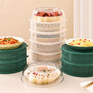 <b>Stackable</b> Food <b>Storage</b> <b>Container</b> Round With Clip-on Lid For Home Kitchen Use - Product Image 1