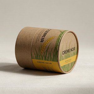 Envase de Tubo de Papel Kraft Ecológico, Caja Cilíndrica Personalizada para Alimentos, Salsas, Condimentos y Productos Gourmet, Fábrica Personalizada - Product Image 2