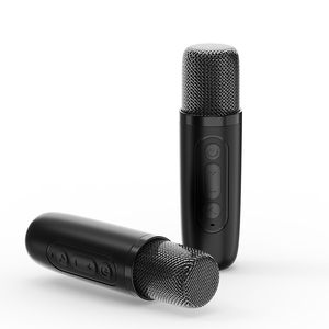 Micrófono <span class=keywords><strong>de</strong></span> Karaoke Bluetooth para Auto, Transmisor FM Inalámbrico, Cargador USB Dual, Eliminación <span class=keywords><strong>de</strong></span> <span class=keywords><strong>Voz</strong></span>, Efectos <span class=keywords><strong>de</strong></span> <span class=keywords><strong>Voz</strong></span>, Reproductor <span class=keywords><strong>de</strong></span> Audio - Product Image 5