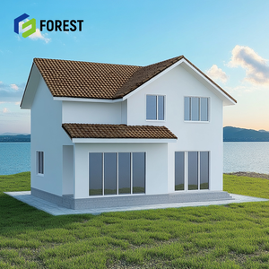 Kit de construction métallique Villas Bâtiments préfabriqués Restaurants prêts à l'emploi Villa Hôtel Villa en acier léger - Product Image 1