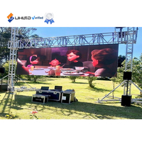 Pantalla LED para Interiores P1.56 de 7680Hz, Panel de Video Wall LED Resistente al Agua para Alquiler, HDR10+, Brillo de 600cd, para Conciertos y Escenarios