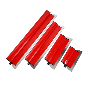 Spatule de finition industrielle en acier inoxydable pour murs et sols, outil de nivellement et de raclage - Product Image 1