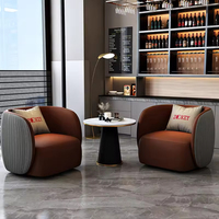 Ensemble de canapé moderne à la mode avec oreillers décoratifs canapé de salon peu encombrant meubles rembourrés ergonomiques