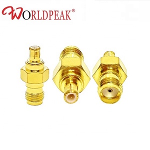 Connettori RF Coassiali: Adattatore Diritto da <span class=keywords><strong>SMA</strong></span> Femmina a MCX Maschio, Connettore Coassiale <span class=keywords><strong>SMA</strong></span> F MCX <span class=keywords><strong>M</strong></span> per Cavo Coassiale e Antenna - Product Image 1