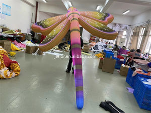 Festival de música al aire libre marioneta para caminar publicidad Animal <span class=keywords><strong>gigante</strong></span> inflable libélula modelo con luz - Product Image 5