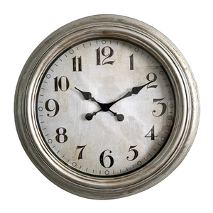 REIDA Custom Antique Retro Round Quartz Wall <strong>Clock</strong> <strong>Vintage</strong> Design for Dorm Room Decor - Product Image 4