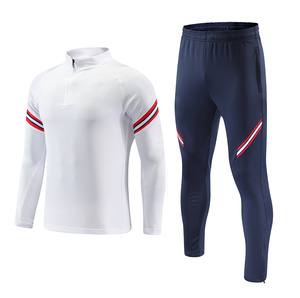 Celana Jersey sepak bola lengan panjang pria, celana olahraga sepak bola bersirkulasi, jaket latihan lengan panjang klub terbaru untuk pria - Product Image 3