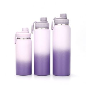 <b>Hot</b> Sales Wholesale Customized Logo 600/800/1000ML Double-Wall Stainless Steel Vacuum <b>Flask</b> Portable Insulated Thermal Water - Product Image 3