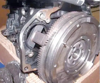 Couronne d'engrenage de volant moteur Weichai 136 dents 612600020208 compatible usine WP10/WD615/WP12