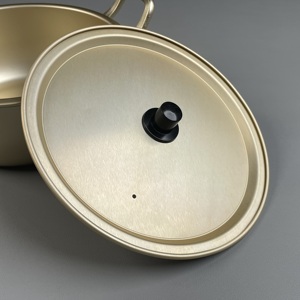 Hàn Quốc phong cách thương mại nhôm Ramen nồi, 16cm 18cm 20cm súp mì nấu ăn nồi <span class=keywords><strong>Set</strong></span>, cho nhà hàng nhà bếp Nguồn cung cấp - Product Image 6