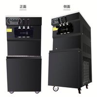 Machine à glaces molles à usage commercial au prix le plus bas / Machine à faire des glaces gelato