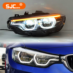 Faros Delanteros LED SJC 1:1 STYLE <span class=keywords><strong>AUTO</strong></span> V2 IKON WHITE DRL <span class=keywords><strong>para</strong></span> BMW Serie <span class=keywords><strong>4</strong></span> F32 M4 F82 13-17, Luces Delanteras Plug and <span class=keywords><strong>Play</strong></span> - Product Image 2