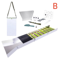 Caja de Recuperación de Oro Portátil para Aplicaciones en Seco y Húmedo, Lista para Acampar, Fabricada con Materiales de Primera Calidad