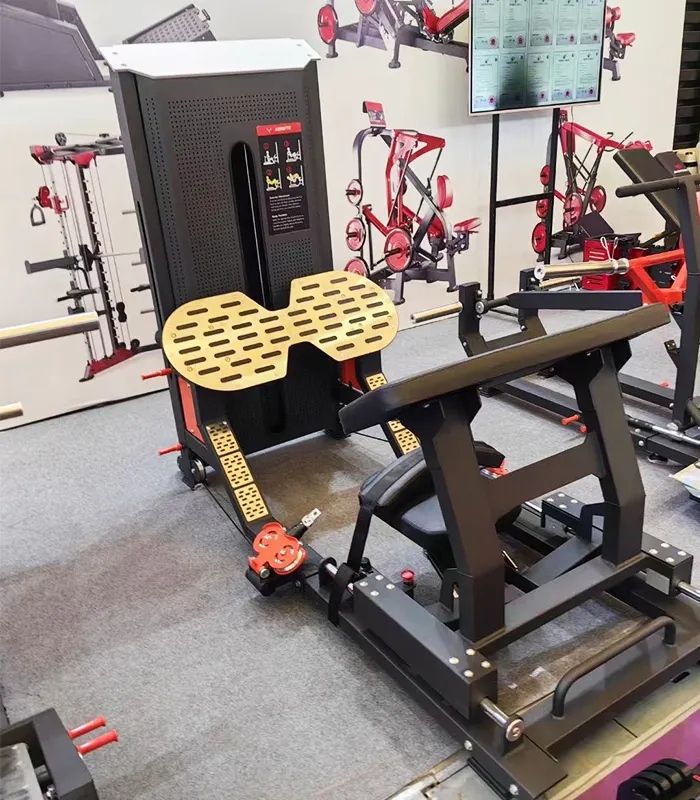 Commerciële Hoge Kwaliteit Gym Fitness Heup Oefenapparatuur Pin Geladen Heup Stuwmachine