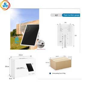 Routeur 4G solaire en plastique avec extension à distance : Amplificateur de signal sans fil durable, étanche pour l'extérieur et la ferme - Product Image 6