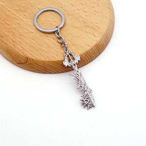 Porte-clés <span class=keywords><strong>Kingdom</strong></span> <span class=keywords><strong>Hearts</strong></span> Sora Keyblade pour Hommes, Accessoires de Jeu, Pendentif pour Clés de Voiture, llaveros - Product Image 5