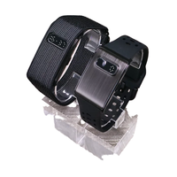 Bracelet intelligent Android H59MAX+ avec écran LED numérique, suivi de la fréquence cardiaque, de l'oxygène sanguin et du sommeil, tracker de fitness, étanche IP68