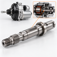 Arbre de moteur de frein CNC sur mesure en acier 40Cr pour véhicules électriques