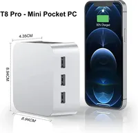T8 PLUS nouveauté Alder Lake N100 Mini PC T8 PRO Mini ordinateurs prise en charge Win11 4K @ 60HZ pour les entreprises travail maison T9 PLUS
