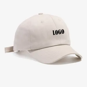Lettre personnalisée broderie 6 panneau casquette de baseball 100% coton métal boucle sport baseball chapeau casquettes