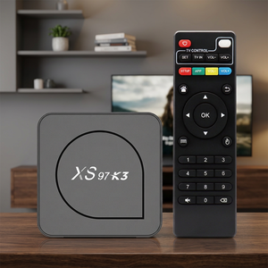 High Quality XS97 K3 IR Remote Control TV <b>Box</b> 4-Core 64Bit <b>Android</b> 10 for Google Play Compatible Cheap TV <b>Box</b> - Product Image 1