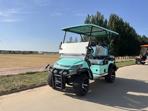 Golf Cart Elettrico Personalizzabile a 4 Posti con Elevata Capacità di Salita, Pneumatici All-Terrain per Campi da Golf - Product Image 5