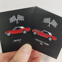 Épingles personnalisées en métal noir avec logo de voiture, badges en émail doux, broches pour chapeau, épingles à revers