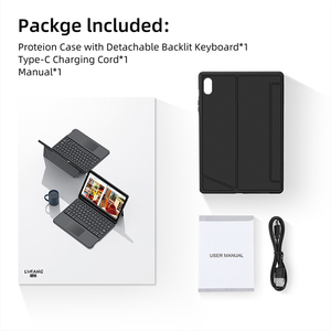 Étui pour clavier rétroéclairé certifié CE avec conception détachable pour Samsung Galaxy Tab S11 Ultra Caractéristiques Porte-stylo Couverture <span class=keywords><strong>de</strong></span> clavier - Product Image 6