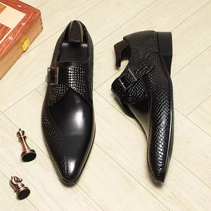 Chaussures Oxford de travail pour hommes Goodyear, nouveau style, cuir véritable, fabrication artisanale, style rétro, décontractées, à lacets, imperméables, respirantes - Product Image 3