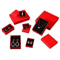 Boîte à bijoux personnalisable Guochao Positive Red Zhou Sheng Lenny, modèle tatoué, pour bagues et bracelets, design or Ciel et Terre