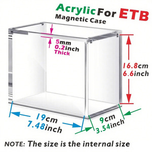 Caja acrílica de edición especial para artículos de juego Etb <span class=keywords><strong>Find</strong></span> Me. Encuentra el precio más barato, incluyendo costos de envío a EE. UU. Cajas acrílicas de 5 mm. - Product Image 1