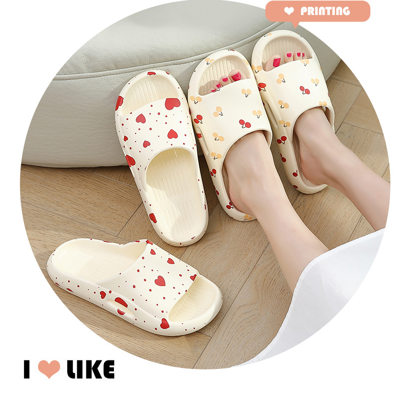 Ladies Flat Sandals Women Slippers Summer Beach Shoes Thick Sole Indoor Outdoor Slippers