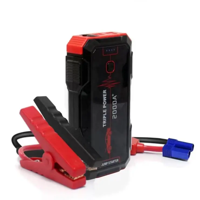 Solar Car Jumper Battery Pack Lithium Battery Booster Jumpstarter Power Bank Car 12v 4000a Portable Car Power Bank Jumper Box