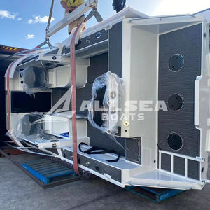 Velero de Aluminio de 7.5m/25 pies con Certificación CE, Diseño de V Profunda, Cabina de Lujo y Motor Fuera de Borda para Pesca Deportiva, <span class=keywords><strong>en</strong></span> <span class=keywords><strong>Venta</strong></span> - Product Image 2