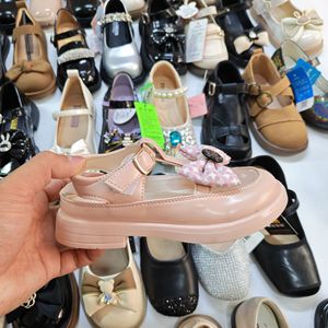 Nouvelles ballerines de princesse pour filles, dessus en PU, pour la saison printemps-automne, chaussures de danse, chaussures de campus - Product Image 3