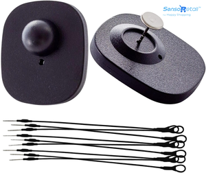 SensoRetail 8.2MHz Mini Square <strong>RF</strong> Hard <strong>Tag</strong> Effective EAS <strong>Security</strong> <strong>System</strong> for with with Magnet for Retail Store Loss Prevention - Product Image 2