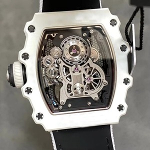 Reloj Automático de Lujo para Hombre, Estilo RM, con Esqueleto de Fibra de Carbono y Tourbillon, Modelo 21-02, Reloj Deportivo de Lujo con Cristal de Zafiro - Product Image 3