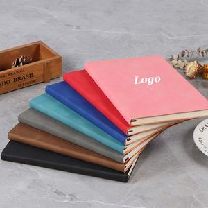 Custom Printing A5 Diary Soft Cover Customizable Note Book Leather Journal Planner <b>Lined</b> Hardcover PU Cover <b>Notebook</b> for Gifts - Product Image 1