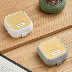 Modern Square Compact Portable Custom Plastic Jewelry Storage Box with Button Closure for Necklace and <b>Earring</b> Travel <b>Case</b> - Product Image 5